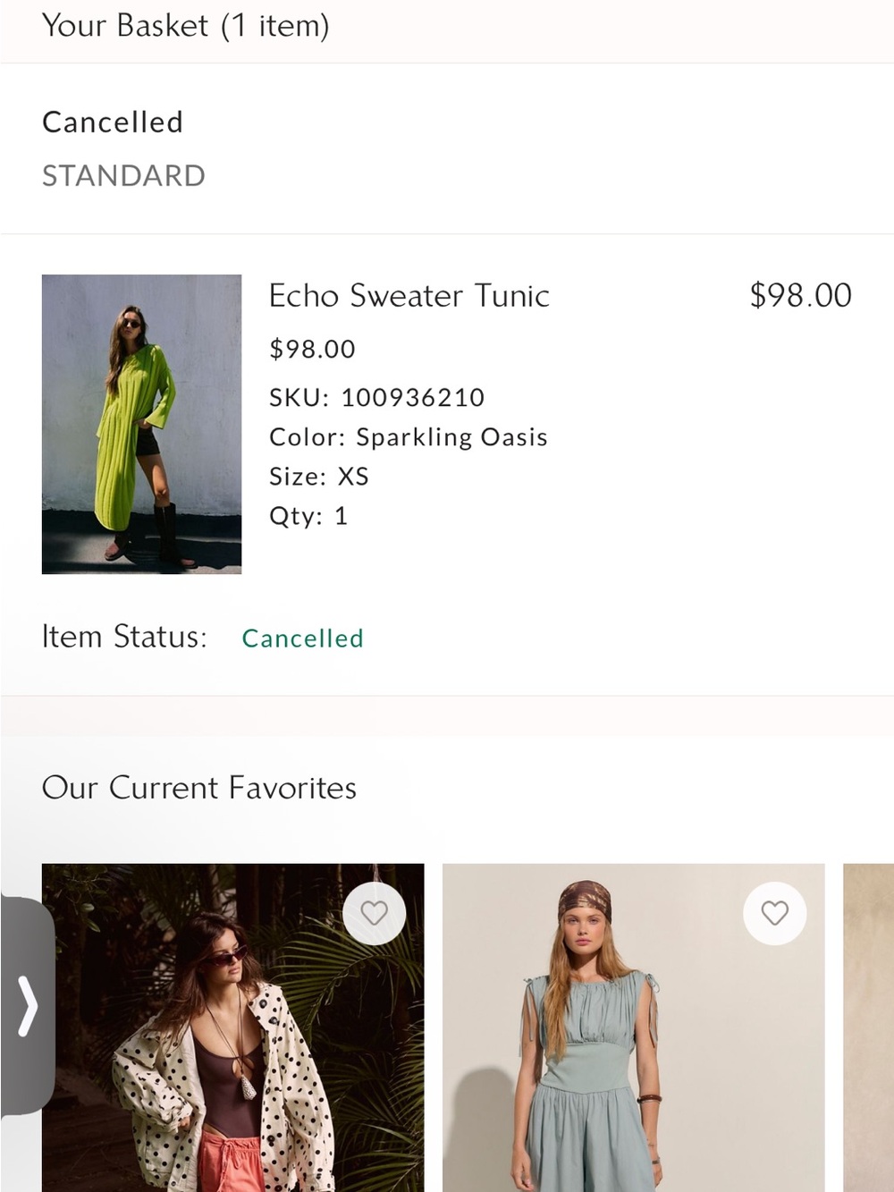 Echo Sparkling Oasis V-Neck Sweater Tunic in Lime Green